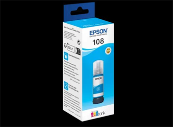 Epson 108 EcoTank Cyan ink bottle 7200 s. pro L8050, L18050