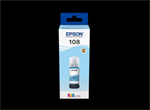 Epson 108 EcoTank Light Cyan ink bottle 7200 s. pro L8050, L18050