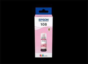 Epson 108 EcoTank Light Magenta ink bottle 7200 s. pro L8050, L18050