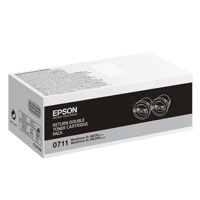 Epson AcuLaser M200 MX200, toner black 2x2,5K Return