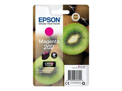 Epson Expression XP-6000, XP-6005, magenta 202 Claria Premium, 4,1 ml