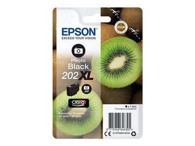 Epson Expression XP-6000, XP-6005, photo black HC 202XL Claria Premium, 7,9 ml