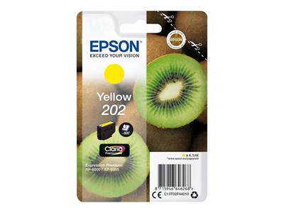 Epson Expression XP-6000, XP-6005, yellow 202 Claria Premium, 4,1 ml