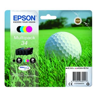 Epson ink. multipack CMYK 34 pro WorkForce WF-3720DWF/ WF-3725DWF