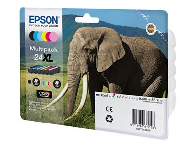 Epson ink multipack HC 24XL CMYK/LC/LM pro Expression Photo XP750/850/950