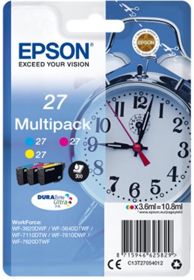 Epson Multipack 3-colour 27 DURABrite Ultra Ink