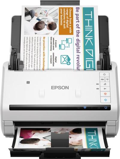 EPSON skener WorkForce DS-570W -A4/600x600dpi/USB3.0/DADF/Wi-Fi