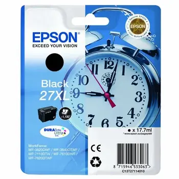 Epson WF-3620 3640 7110 7610 7620, ink black 27XL 17,7ml