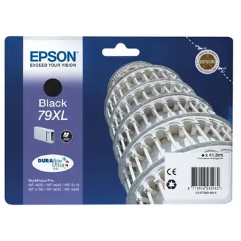 Epson WF-5620 5110 5190 5690, ink kazeta black 79XL 2.6k (41.8ml)