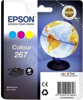 Epson WorkForce WF-100W 267, color, 6,7ml barevná