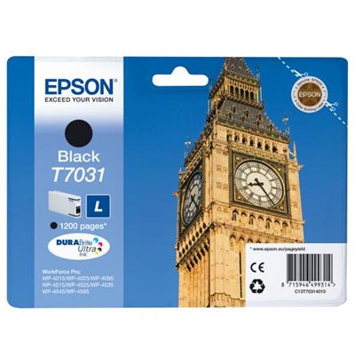 Epson WP4000 4500 series, ink Black L 1,2k