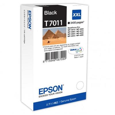 Epson WP4000 4500 series, ink Black XXL 3,4k