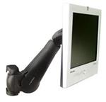 ERGOTRON 400 Series Wall Mount LCD Arm, nástěnný držák,max 24"LCD černý