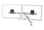 ERGOTRON HX Wall Dual Monitor Arm, nástěnné rameno pro 2 monitory až 32", bílé