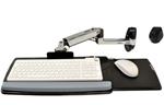 ERGOTRON KEYBOARD ARM,WITH 9" EXTENSION,WALL MOUNT,Polished Aluminum - nástěnný držák pro klávesnici a myš, silver