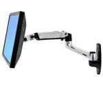 ERGOTRON LX Wall Mount Arm, Polished Aluminum - nástěnný držák, max. 24" LCD