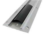 ERGOTRON Wall Track; 10"L x 5"W (aluminum)