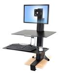 ERGOTRON WorkFit-S, Single-LD, nastavitelný stolní držák pro monitor, kláv.+myš.+odkládací plocha