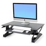 ERGOTRON WorkFit-T, Sit-Stand Desktop Workstation (black), pracovní plocha na stůl k stání i sezení