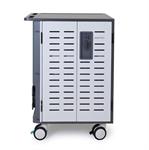 ERGOTRON Zip40 Charging and Management Cart, EU, nabíjecí pojízdná skříň pro 40 zařízení, uzamykatelná