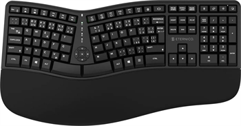 Eternico Ergonomic Keyboard wireless KS2450 černá - CZ/SK