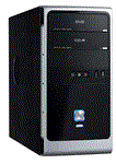 Eurocase MICRO MC32 (BLACK/SILVER) (BEZ ZDROJE)  ATX