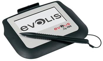 Evolis Sig100,podpisový tablet 10.5 cm (4''), display