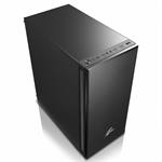 EVOLVEO Silens S1, case ATX, 2x USB2.0 / 1x USB3.0 / 2c120mm LED / černý odhlučněný, výsuvný filtr