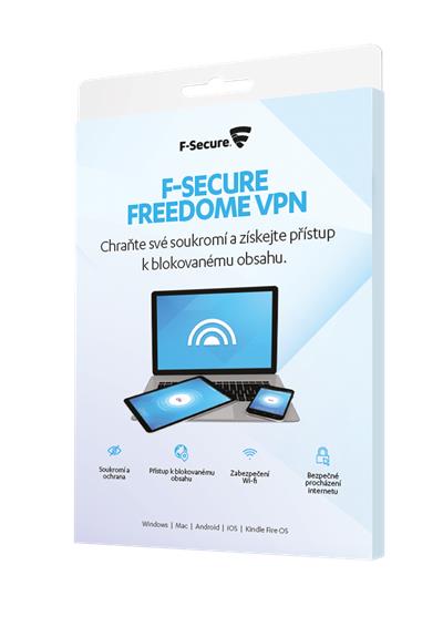 Freedome VPN - 3 instalace na 1 rok, CZ - elektronicky