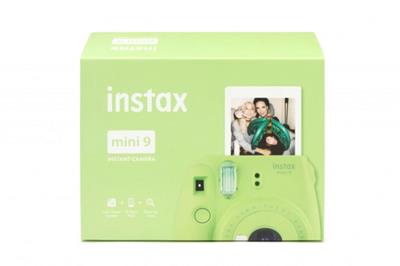 Fujifilm INSTAX MINI 9 bundle (with 1x10 film) - Lime Green