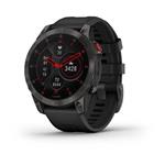 Garmin Epix PRO Sapphire, Titan Black/ Black Silicone Band