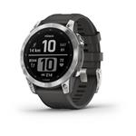 Garmin Fenix 7 PRO Glass, Silver/ Graphite Band