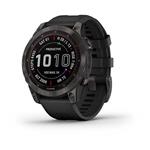 Garmin Fenix 7 PRO Sapphire Solar, Titan Black  / Black Band