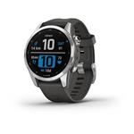 Garmin Fenix 7S PRO Glass, Silver / Graphite Band