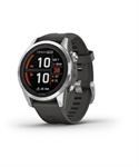 Garmin fenix7S Pro – Solar Edition, Silver / Black Band