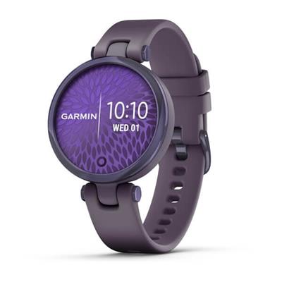 Garmin Lily Sport Midnight Orchid/Orchid Silicone Band