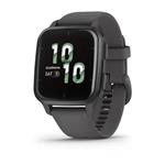 Garmin Venu® Sq 2, Slate / Shadow Grey silicone band