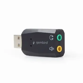 Gembird Adapter USB zvuková karta GEMBIRD Virtus Plus