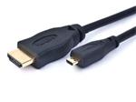 Gembird kabel HDMI/A - HDMI/D (HDMI na microHDMI),samec-samec,zlacené konektory,4.5m