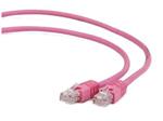 Gembird Patch kabel RJ45 , CAT6, FTP, 5m, růžový