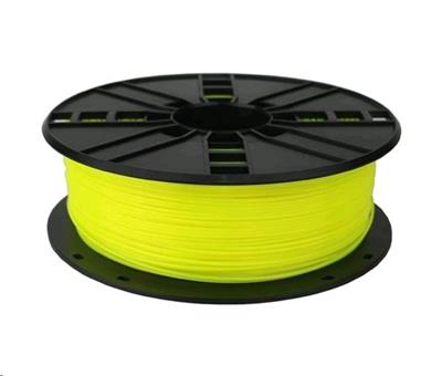 GEMBIRD Tisková struna (filament) PLA PLUS, 1,75mm, 1kg, žlutá