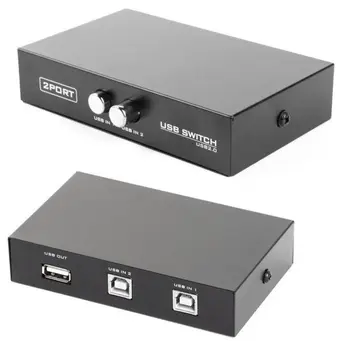 Gembird USB Data Switch DSU-21, manuální 2x1