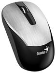 Genius ECO-8015 Myš, bezdrátová, optická, 1600dpi, dobíjecí,USB, stříbrná