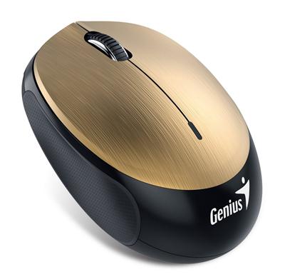 GENIUS NX-9000BT/ Bluetooth 4.0/ 1200 dpi/ bezdrátová/ dobíjecí baterie/ zlatá