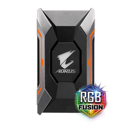 GIGABYTE AORUS SLI HB bridge RGB (2 slot spacing)