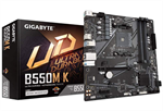 GIGABYTE B550M K,AM4,4xDDR4,PCIe 4.0x16,2xM.2,HDMI,DP