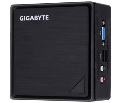 GIGABYTE BRIX GB-BPCE-3350C (Fanless), Intel Celeron N3350, 1xSODIMM DDR3L, VGA