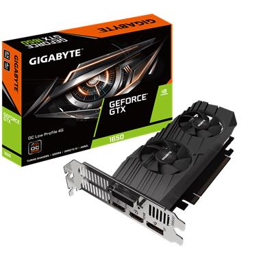 GIGABYTE GTX 1650 D6 OC Low Profile 4G