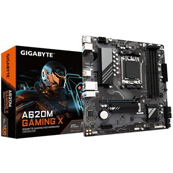 GIGABYTE MB AM5,A620M GAMING X,AMD A620,4xDDR5,1xM.2 PCIe 4.0,1xDP,1xHDMI