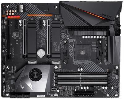 GIGABYTE MB Sc AM4 X570 AORUS PRO, AMD X570, 4xDDR4, VGA